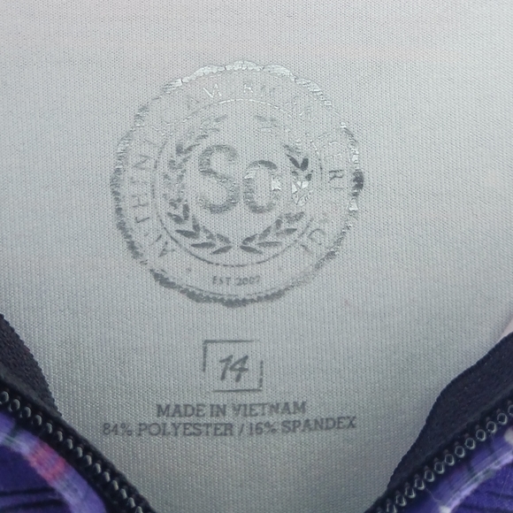 3 for $9 - So Black/Purple Hoodie Girls Size 14 - Picture 3 of 3